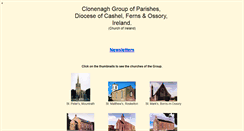 Desktop Screenshot of clonenagh.com